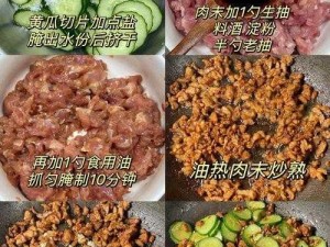 创意无限：魔法黄瓜炒肉的制作秘诀