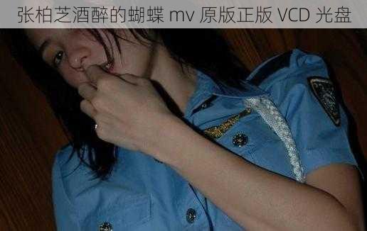 张柏芝酒醉的蝴蝶 mv 原版正版 VCD 光盘