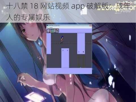 十八禁 18 网站视频 app 破解版：成年人的专属娱乐