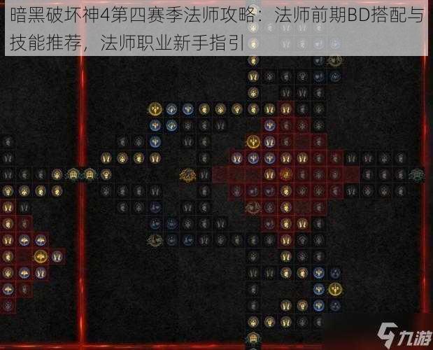 暗黑破坏神4第四赛季法师攻略：法师前期BD搭配与技能推荐，法师职业新手指引