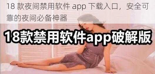 18 款夜间禁用软件 app 下载入口，安全可靠的夜间必备神器