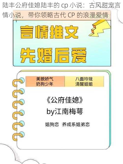 陆丰公府佳媳陆丰的 cp 小说：古风甜宠言情小说，带你领略古代 CP 的浪漫爱情