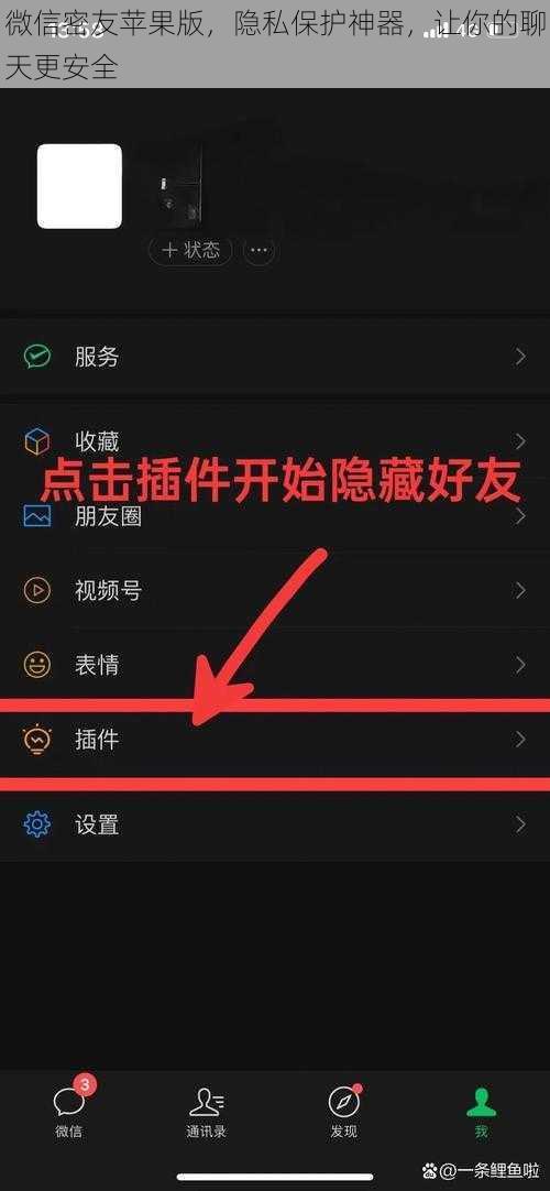 微信密友苹果版，隐私保护神器，让你的聊天更安全